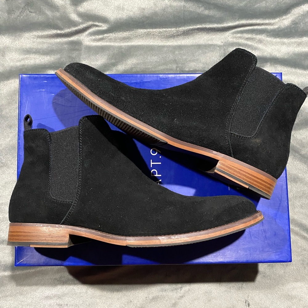 Apt. 9 Black Chelsea Boots